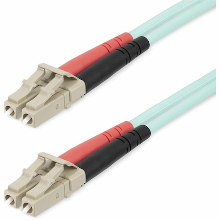 Startech.Com 20m 65ft LC/UPC to LC/UPC OM4 Multimode Fiber Optic Cable, 50/125m LOMMF/VCSEL Zipcord 450FBLCLC20