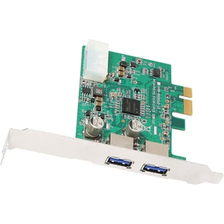 Acomdata - Ff ADPU3-PCIX SuperSpeed USB3 2Port PCI Express Card Retail ADPU3-PCIX