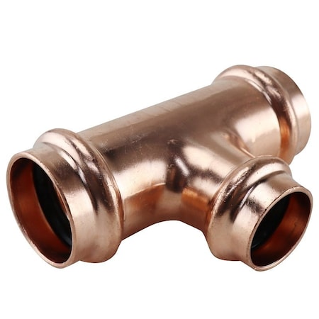 Apollo Tee, 1 x 1 x 3/4 in, Press Fit, Copper, 300 psi Pressure XPRT1134