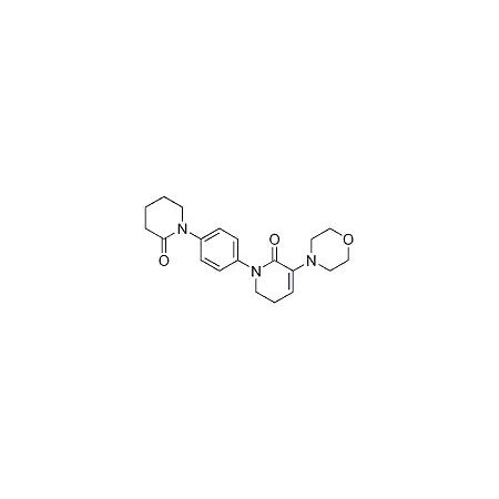 Ak Scientific 3-Morpholino-1-(4-(2-oxopiperidin-1-yl)phenyl)-5, 6-dihydropyridin-2(1H)-one (1g), CAS 545445-44-1 W6875-1g