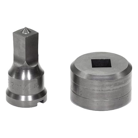 Edwards Square Punch & Die Set ED9-PDSQ17/32
