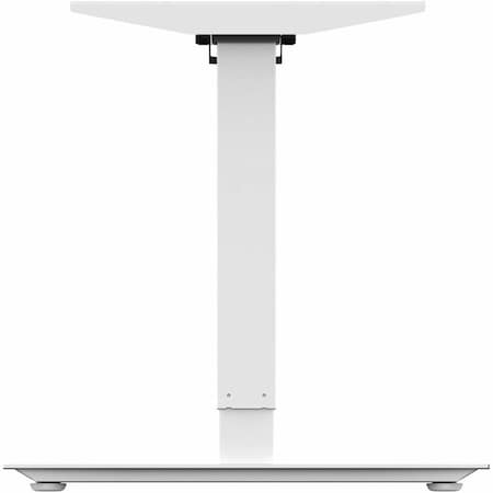 Lorell Sit-Stand 3rd-Leg Base, 275lb Capacity, 45" x 51.6" x 26.4", Silver LLR25931