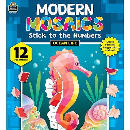 Teacher Created Resources Ocean Life Modern Mosaics Stick - Pack of 2 TCR10324-2