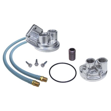 Track Usa Single Oil Filter Relocation Kit - 0.75-16 Threads TR3605260