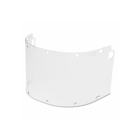 Honeywell Fibre-Metal Faceshield Windows for Dual Crown Series, FM400/FM500, Clear, 16.5 in L X 8 in H 280-6750CL