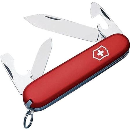 Swiss Army MultiTool Knife, Stainless Steel Blade, 7Blade, Red Handle 0.2503-033-X1
