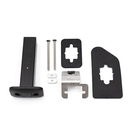 Putco Grab Handle, Stake Pocket Mount; Push-Up Handle; 250 Pound Capacity; Powder Coated; Black; Cast 99918B