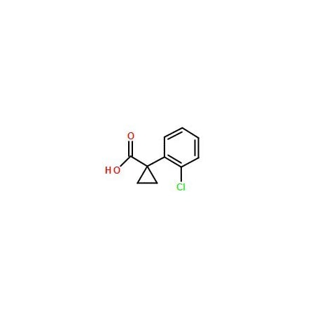 Ak Scientific 1-(2-Chlorophenyl)cyclopropanecarboxylic acid (5g), CAS 122143-19-5 2431AD-5g