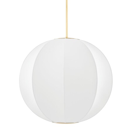 Hudson Valley Lighting Kelly Behun X Jupiter 2 Light Pendant 28 In. Aged Brass KBS1744701L-AGB