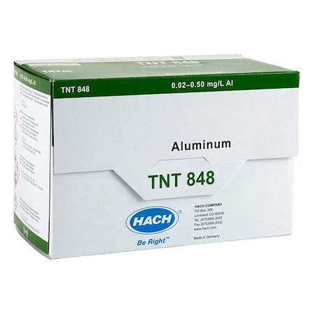 Hach Aluminum Vial Test, Vial TNT848