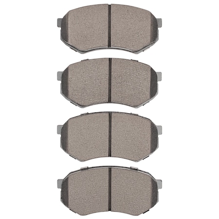 Dynamic Friction Co DFC 5000 Advanced Brake Pads - Ceramic 1551-0433-00