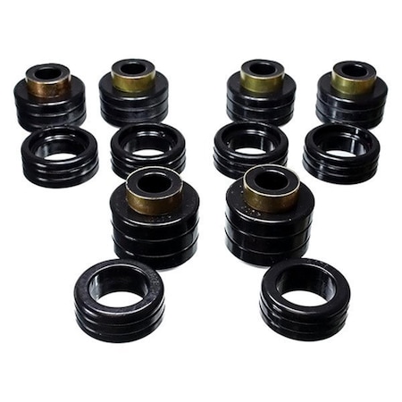 Energy Suspension Front & Rear Body Cab Mount Kit for 1988-2000 Chevy CK Pickup ENG3.4123G