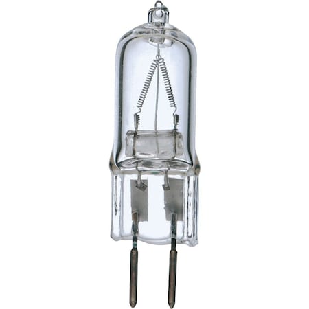Satco 50W 120V Clear Bi-Pin GY6.35 Base T4 Halogen Special Purpose Light Bulb S3427