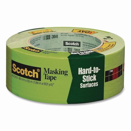 Scotch Green Masking Tape, 3in Core, 1.88 x 60 yds 206048ABK