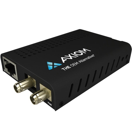 Axiom RJ45 TO 100BASE-LX ST MEDIA CONV MC01-S3T10-AX