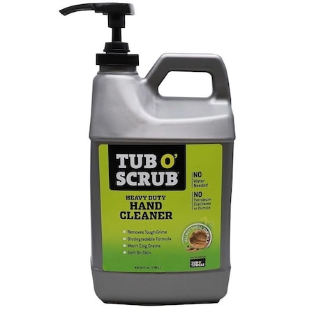 Tub Oscrub Hand Cleaner, Liquid, White, Mild Citrus, 0.5 gal Bottle TS64