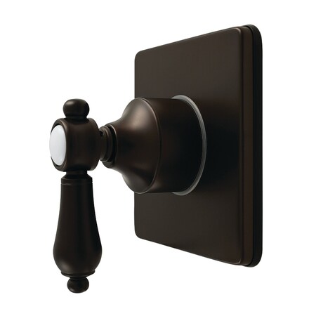 Kingston Brass Single-Handle Six-Way Diverter Valve with Square Trim Kit, Oil Rubbed Bronze KS4045BAL
