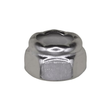 Auveco 8-32 Nylon Lock Nut 18-8 Stainless Steel, 50PK 13240