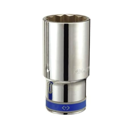 Kt Pro 1/2" Drive Deep Socket 9/16 SAE, 12 Point C1440S18
