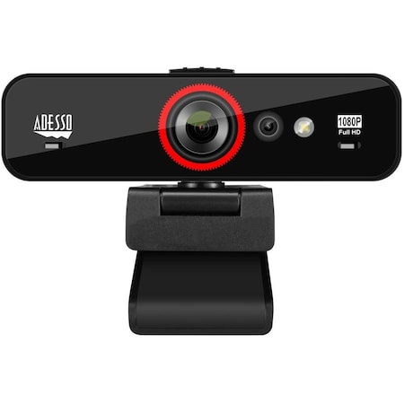 Adesso CyberTrack F1 Webcam - 2.1 Megapixel - 30 fps - USB 2.0 - 1 Each Cybertrack F1