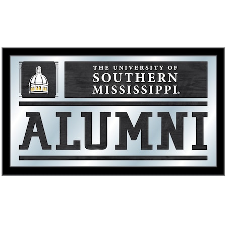 Holland Bar Stool Co Southern Miss 26" x 15" Alumni Mirror MAlumSouMis