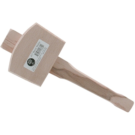 Robert Larson Large 15 Oz. Carpenter Mallet with Beechwood Handle 615-1220