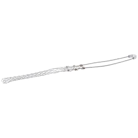 Hubbell Wiring Bus Drop Support Grips, Single Eye, Wide Range, Galvanized Steel, 0.73-0.85 in 73041280