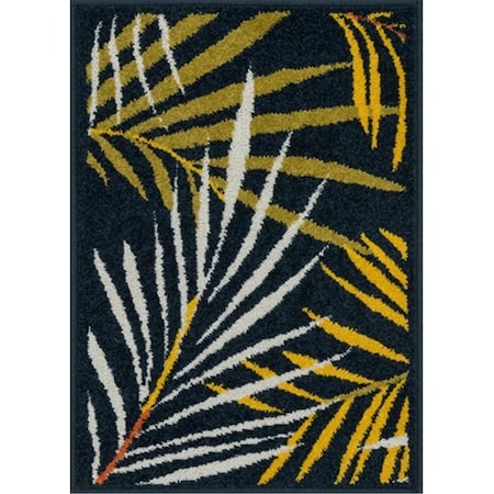 Loloi 2 ft. 5 in. x 3 ft. 9 in. Terrace Rectangular Shape Power Loomed Area Rug- Navy and Multi TERCHTC05NVML2539