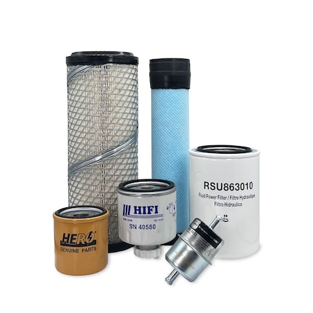 Hero Preventative Maintenance Kit Exmark LXS29KD605 Zero-Turn Mower With Kubota Diesel Engine MSU-EXM-0141