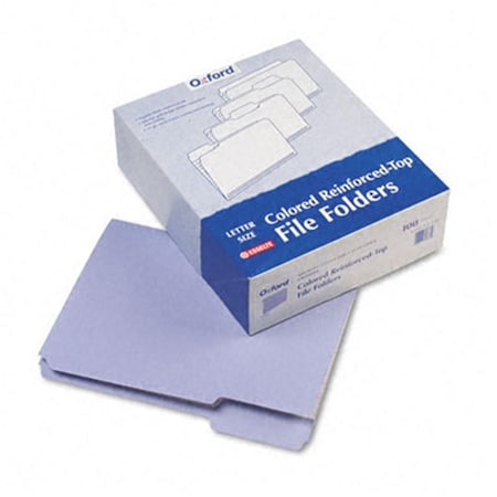 Pendaflex Two-Ply- Reinforced File Folders- 1/3 Cut- Top Tab- Letter- Lavender- 100/Box, 100PK R15213LAV