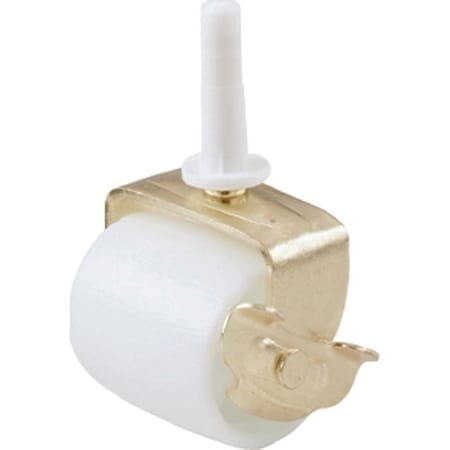 Shepherd Hardware Bed Roller, 2-1/8 in Dia Wheel, 125 lb Load, White 9536