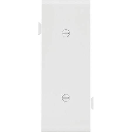 Eaton Wiring Devices Wallplate, 1.9 in L, 4.84 in W, 0.23 in Thick, 1 -Gang, Polycarbonate, White STC14W