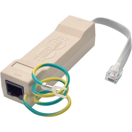Tripp Lite NETWORK DATALINE SURGE PROTECTOR 120V / 230V RJ11 / RJ45 DTEL2