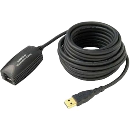 Sanoxy 16ft USB 2.0 Active Extension / Repeater Cable IC Chip GL850A SNX_U2109-1216