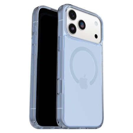 Otterbox Symmetry Clear Magsafe Case With Camera Control For Apple Iphone 17 Pro Max - Blue Bliss 77-98873