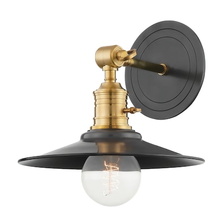 Hudson Valley Lighting Garden City 1 Light Wall Sconce 9.5 In. Aged Old Bronze 8320-AOB