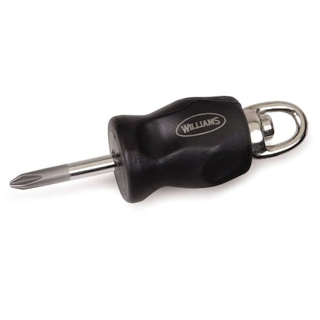 Williams Phillips Screwdriver, #2 x 3-7/8" #2 Round JHWSDP2STTH