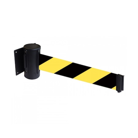 Pittman Belt Barrier, Black Cartridge, Black and Yellow 10' Belt, PR 751751