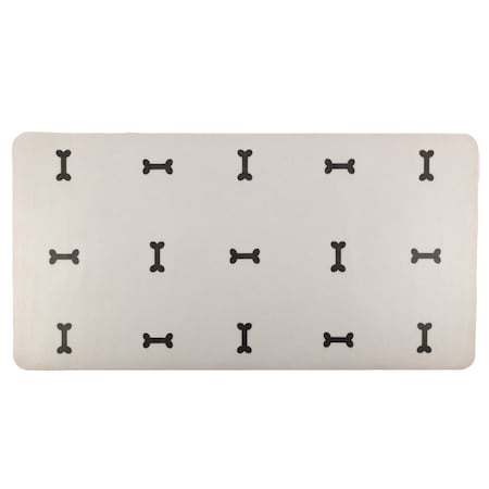 Petmaker Dog Mat for Food & Water, Crate Pad & Floor Protector X-Large PVC Memory Foam Pad w/ Non-Slip Bottom PET6418