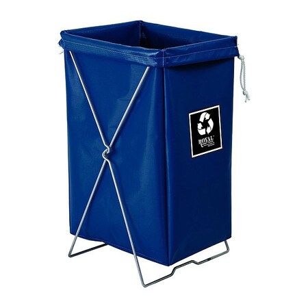 Royal Basket Trucks Hamper, 100 lb Capac., 17" L G00-VVX-EBK