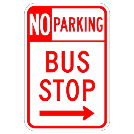 Sign Solutions Usa Parking Sign, 12 in W, Aluminum Sign, White DUS06HWT1218R7-107R