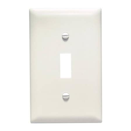 Pass & Seymour Alm 1G 1Tog Wall Plate TP1LACC100