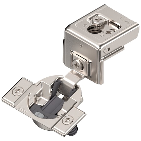 Blum 110 Degree 1-3/8in. Overlay Blumotion Soft-closing Doweled Compact Clip Hinge 31C358B.22