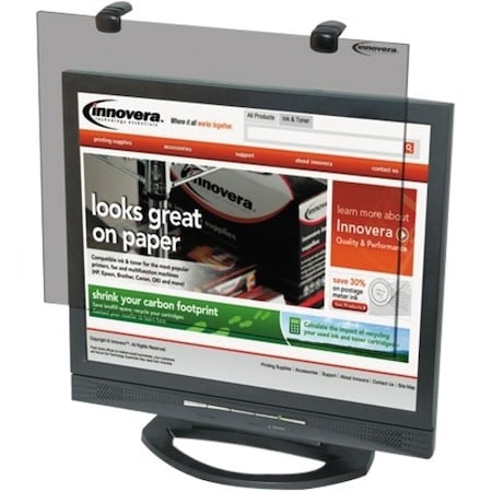 Innovera 46404 Protective Antiglare LCD Monitor Filter, Fits 19 in.-20 in. LCD Monitors 46404