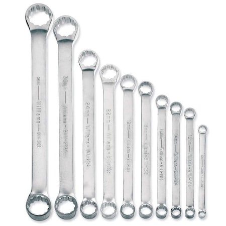 Williams Williams Double Box Wrench Set, 10 pcs. JHWMWS-BWM10