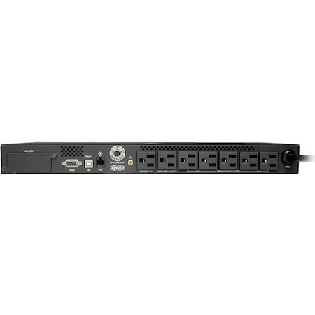 Tripp Lite 500VA 300W UPS SMART RACKMOUNT AVR 120V USB DB9 1URM TAA GSA SMART500RT1UTAA