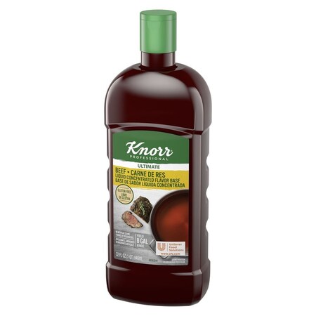 Knorr Professional Ultimate Beef Liquid Concentrated Stock Base, 32 ounce 84114544