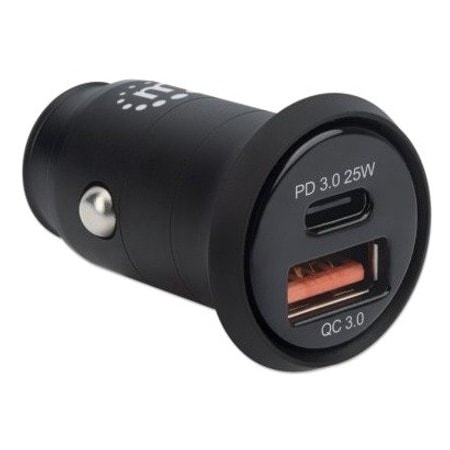 Manhattan - Strategic 2-PORT POWER DELIVERY CAR CHARGER-25W 102414