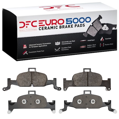 Dfc 5000 Euro Ceramic, Disc Brake Pad Set, 1600-1897-00