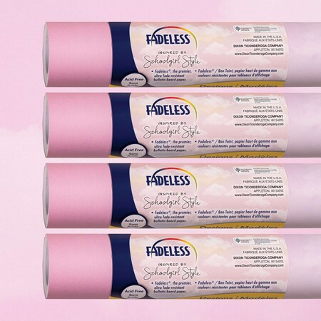 Fadeless Schoolgirl Style Bulletin Board Paper, 48in. x 12ft., Wildest Dreams, 4PK P0040118